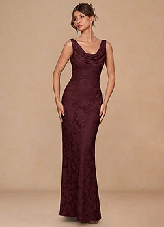 Galenia Wine Maxi Dress image3
