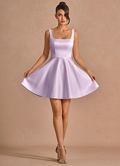 Brynn Frosted Lilac Mini Dress image2