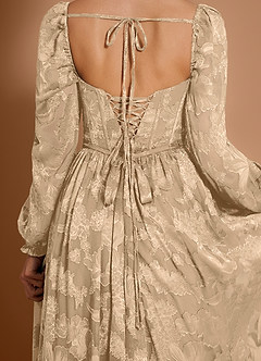 Aniyah Cream Maxi Dress image7