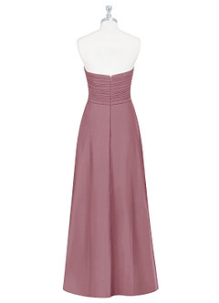 Azazie Arabella Allure Bridesmaid Dresses Vintage Mauve A-Line Sweetheart Neckline Chiffon Convertible Dress image9