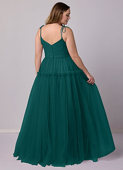 Barbie ♥ Azazie Bridesmaid Dresses A-Line Tulle Floor-Length Dress image11