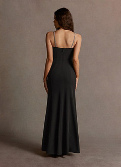 Lucy Black Rhinestone Maxi Dress image5
