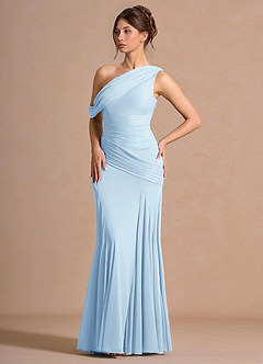 Valina Albastru Ceresc Rochie maxi image3