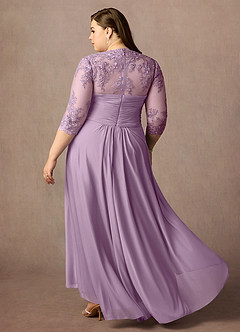 Azazie Anne Mother of the Bride Dresses Wisteria Sheath Sweetheart Sequins Lace Dress image16