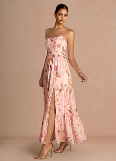 Liorah Abstract Bouquet Floral Maxi Dress image3