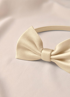 front Junior Bridesmaid Satin Headband