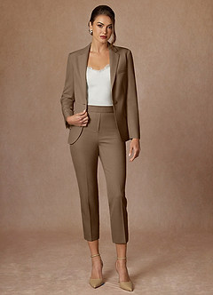 front Kennedy Trufa Traje de pantalón de alto rendimiento con tejido refinado