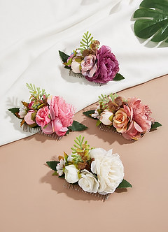 front Lovely Garden Haircomb