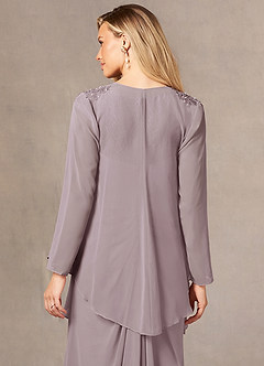 front Azazie Bijpassende Kleur Moxie Chiffon Wrap