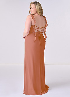 Barbie ♥ Azazie Bridesmaid Dresses MAI TAI Mermaid Corset Chiffon Dress image8