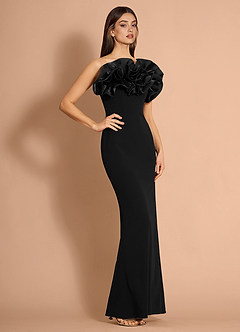 Elara Black Maxi Dress image3