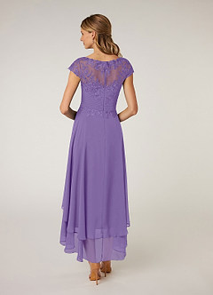Azazie Shonda Mother of the Bride Dresses Tahiti Lace Chiffon Dress image2