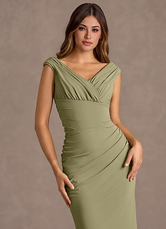 Aisling Bean Green Maxi Dress image5