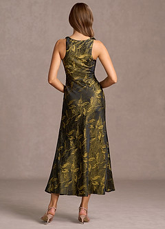 Genevieve Moss Black Maxi Dress image2