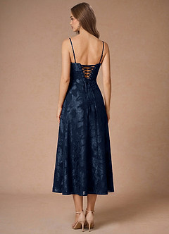 Robe Mi-Longue Marine Hollis image2