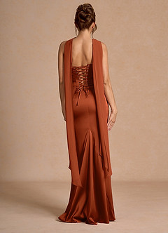 Sorrel Rust Corset Two-Piece Sets image2