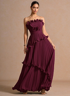 Marieline Merlot Maxi Dress image5