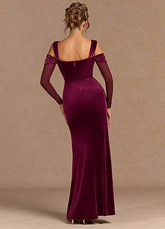 Taliyah Wine Maxi Dress image2