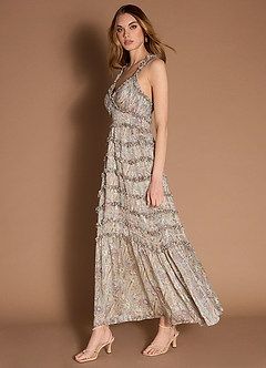 Elaine Spring Paisley Maxi Dress image4