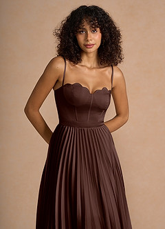 Kleid Amélie Mokka Kokos image6