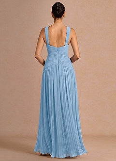 Abito Maxi Blu Foschia Lupita image2