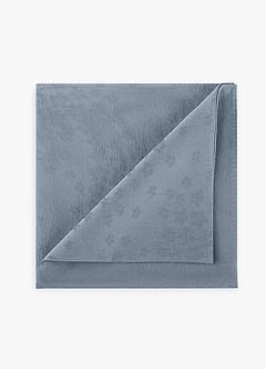 front Jacquard Bow Tie & Pocket Square Set