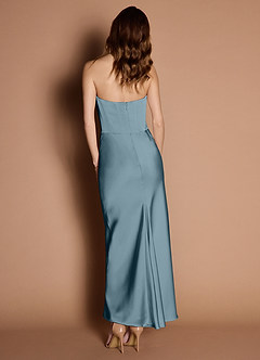 Debby Powder Blue Midi Dress image3