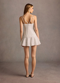 Kyoto White Lace Micro Dress | Azazie