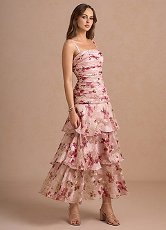 Sonja Mauve Floral Maxi Dress image6
