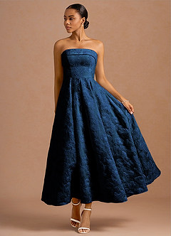 Clementine Dark Navy Maxi Dress image3