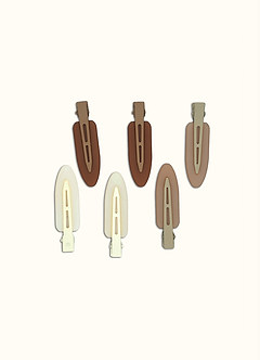 front 6Pcs Plain Hairpin Sets