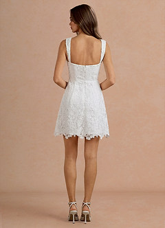 Trisha Mini Klänning Vit image2