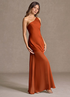Maxi jurk Fatima Roest image4