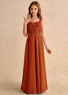 Azazie Koala Junior Formal Flower Girl Klänningar Klä A-Line i Spets image5