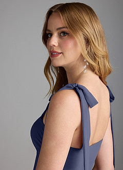 Azazie Lizet Bridesmaid Dresses Stormy A-Line Sweetheart Neckline Chiffon Dress image6