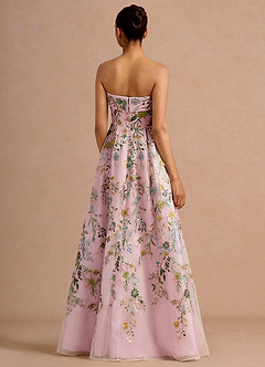Evangeline Candy Pink Maxi Dress image4