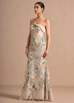 Vestido Rubor Rosa Múltiple Maxi Beabea image5