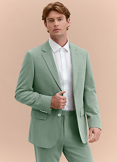 front William Dusty Sage Comfort Blend Suit