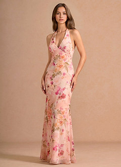 Giselle Abstract Bouquet Floral Maxi Dress image4