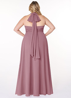 Azazie Fifi Bridesmaid Dresses A-Line Convertible Chiffon Floor-Length Dress image12