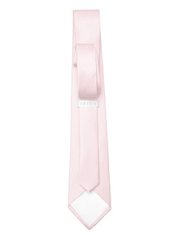 front Matte Satin Wide Tie