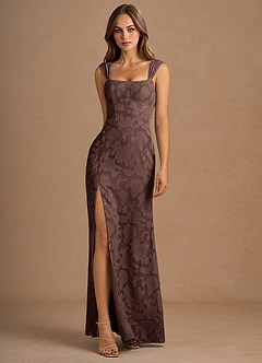 Eliana 모카 코코 맥시 드레스 image3