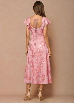 Talia Pink Midi Dress image2