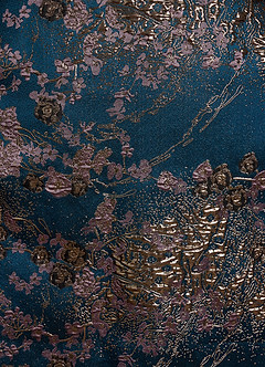 Vestido Floral Verde Azulado Largo Jordan image7