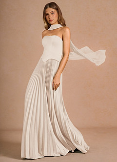 Robe Longue Crème Rylan image1