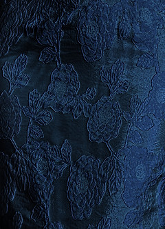Vestido Azul Marino Oscuro Largo Odette image7