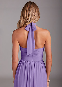Azazie Avary Bridesmaid Dresses Tahiti A-Line Pleated Chiffon Dress image7