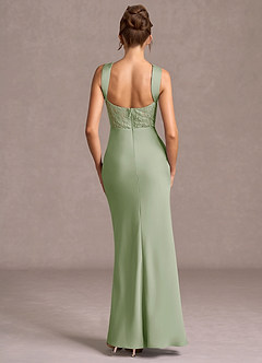 Maxi jurk Ava Licht Groen image2