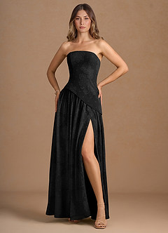 Marcella Black Maxi Dress image2