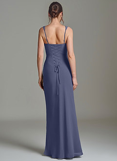 Azazie Niamh Bridesmaid Dresses Stormy Mermaid Corset Chiffon Dress image2